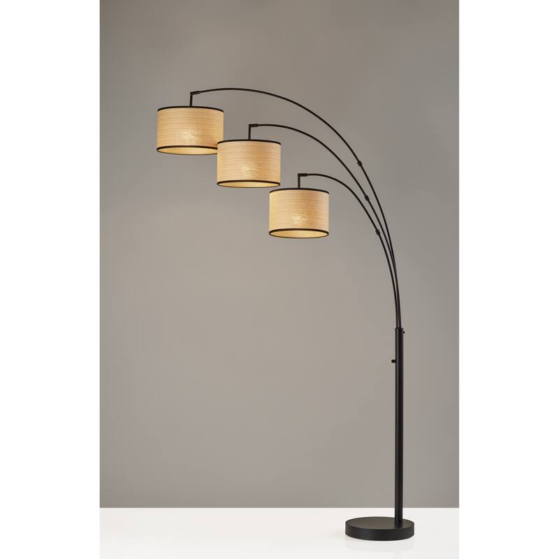 Adesso Bowery 3-Arm Arc Lamp