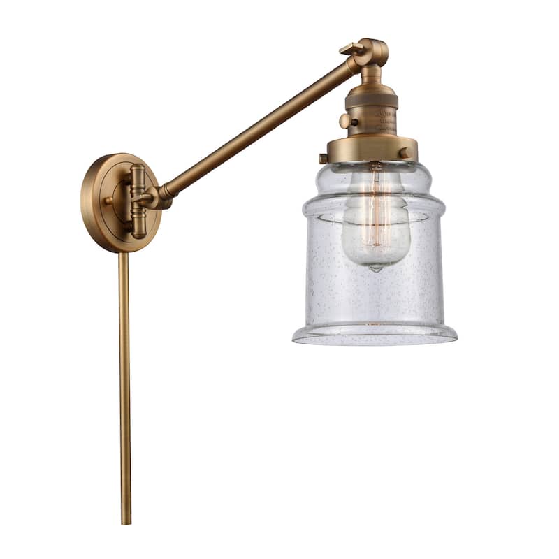 Innovations Lighting Canton Single Light 25" Tall Bathroom Sconce