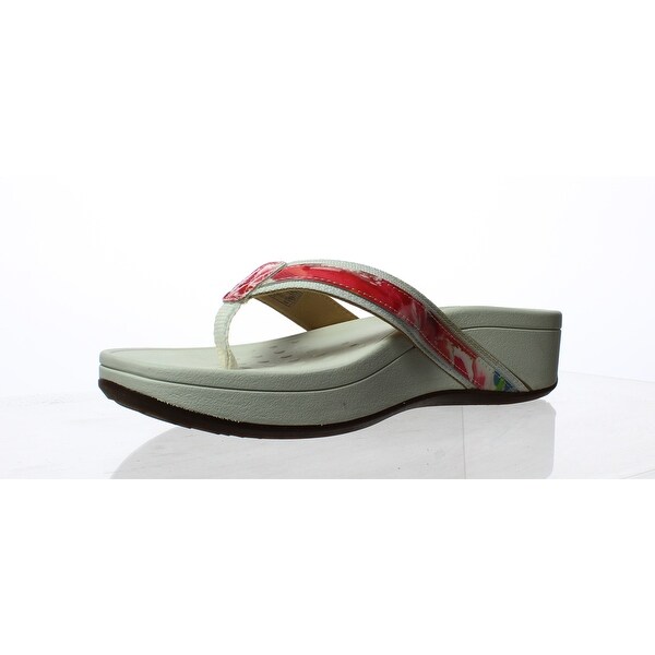 vionic white flip flops