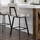 preview thumbnail 34 of 37, Amisco Clarkson Swivel Counter Stool