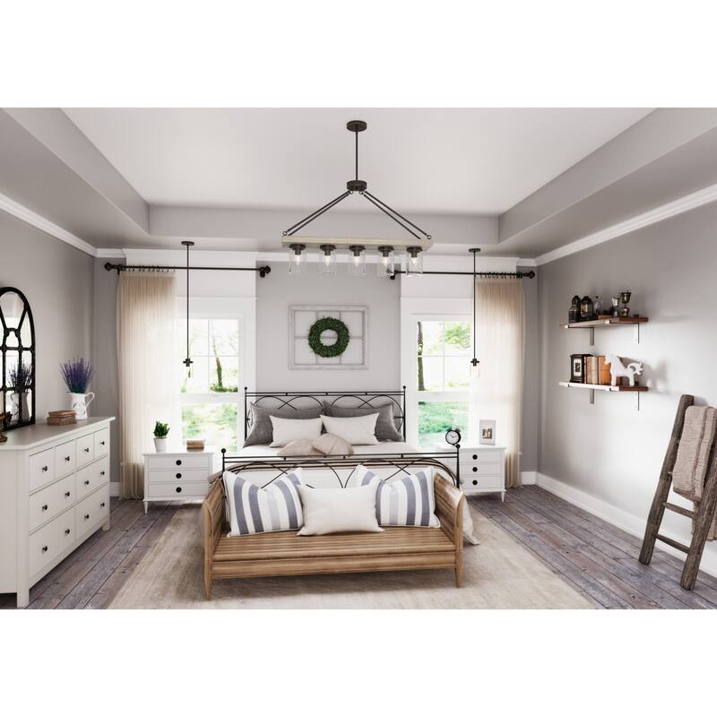 Hunter Devon Park 1-Light Mini Pendant - Kitchen Island, Dining, Bedroom - Rustic, Farmhouse