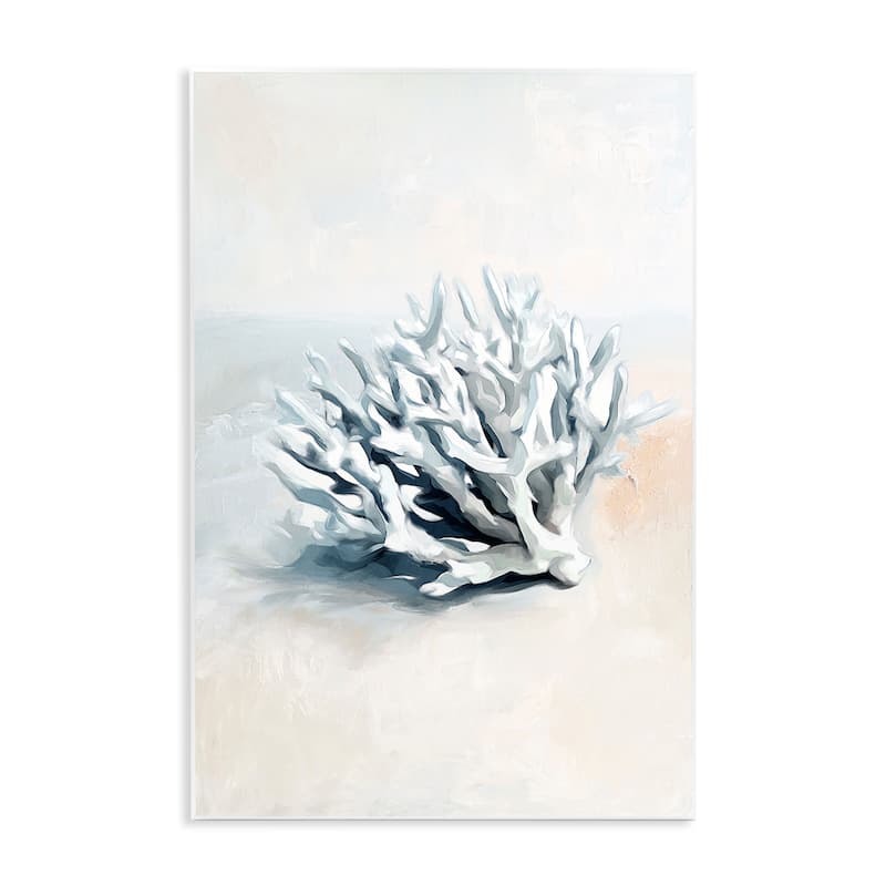 Stupell Simple Staghorn Coral Wall Plaque Art Design By Ramona Murdock - 13 x 19