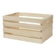preview thumbnail 5 of 3, 2 Piece Unfinished Pine Pallet Style Full Crate Set - N/A