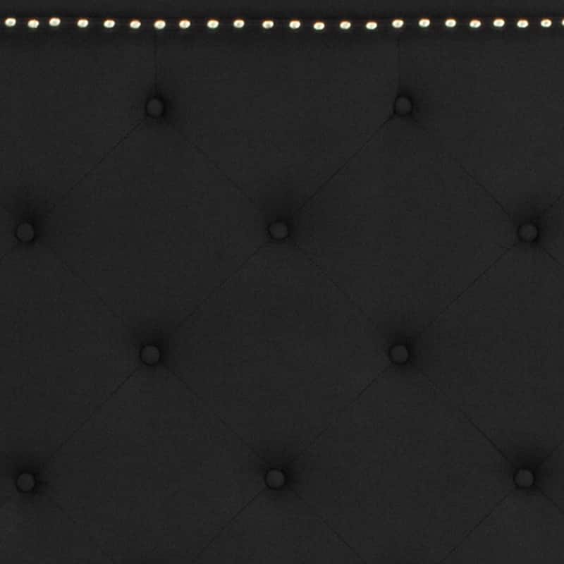 Arched Tufted Upholstered Platform Bed