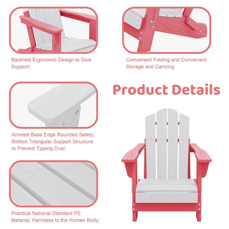 HDPE Adirondack Chair for Kid