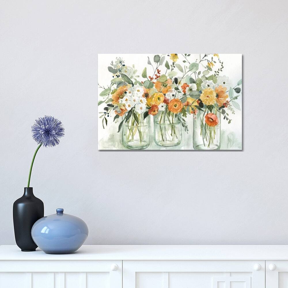 iCanvas "Trois Beauties" by Carol Robinson Canvas Print