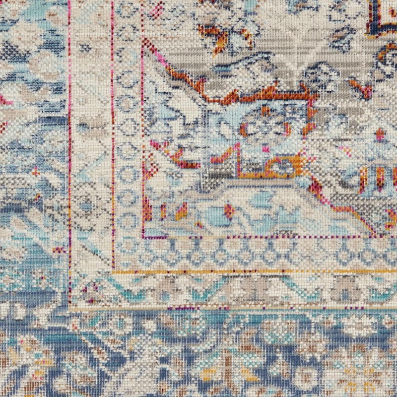 Nourison Vintage Kashan Persian Medallion Area Rug