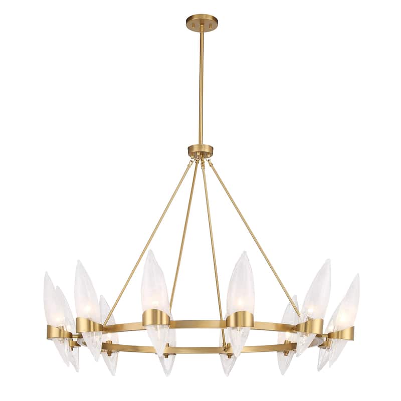 Savoy House 1-5504-12 Nouvel 12 Light 45" Wide Ring Chandelier