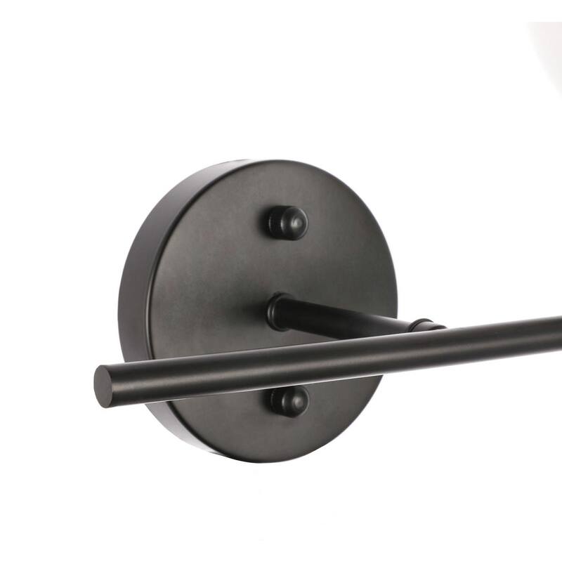 Collins 1-Light Glass Left Wall Sconce - 14.7/9.8 - 14.7/9.8