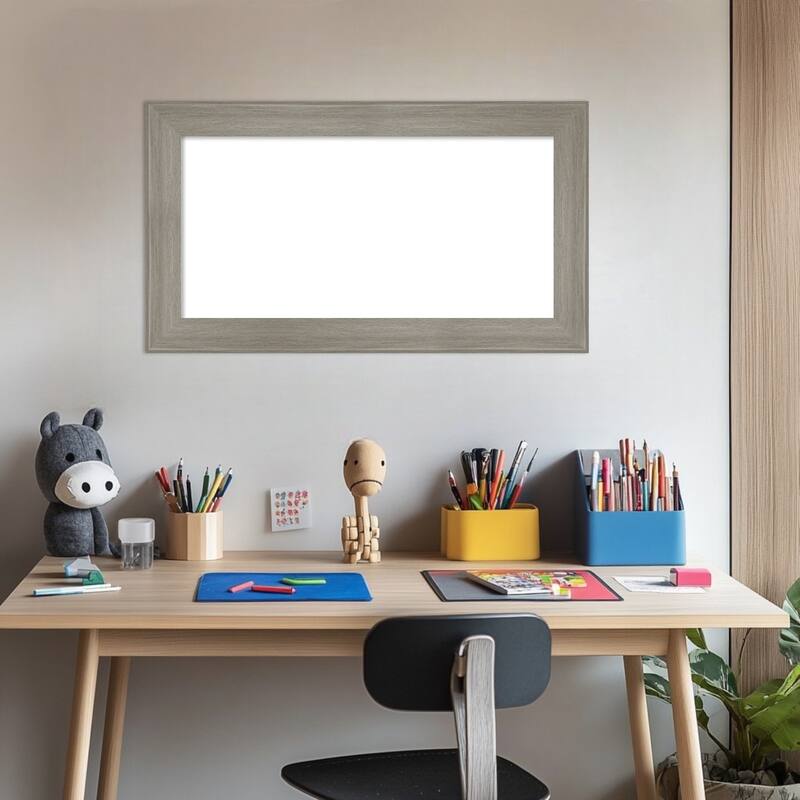 Grand Narrow Framed Dry Erase Magnetic Board