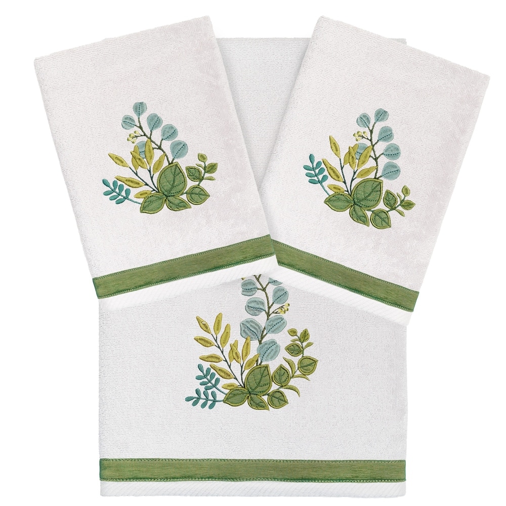 Authentic Hotel and Spa Turkish Cotton Botanica 3PC Towel Set