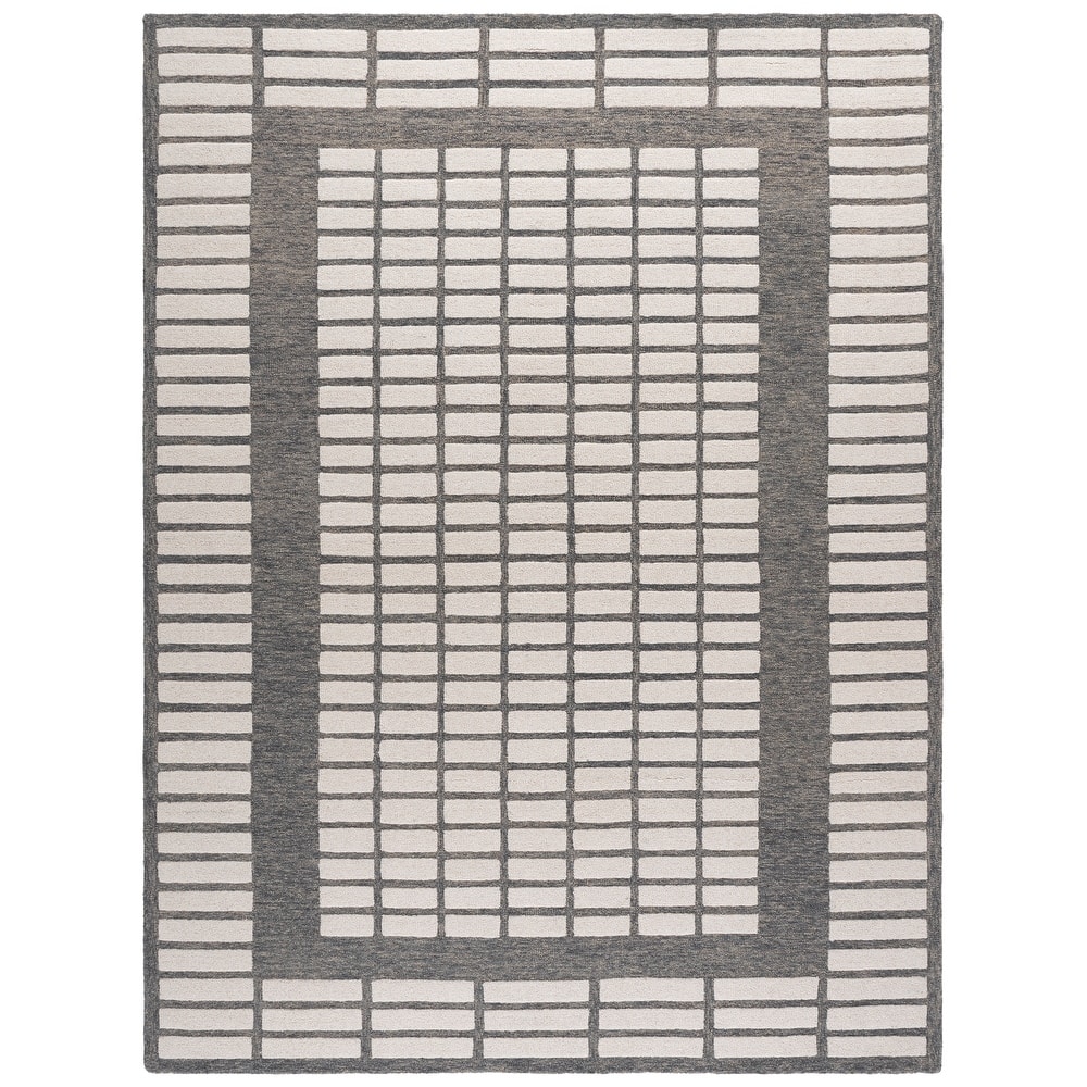 SAFAVIEH Handmade Ebony Tulun Wool Rug