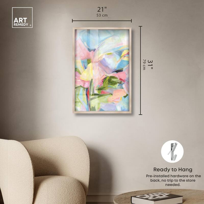 Blushing Promises Shadowbox by Art Remedy