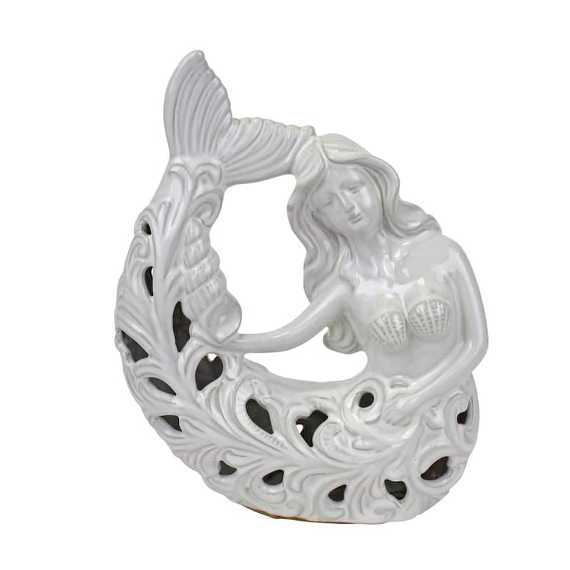10" SIDE MERMAID Light-Up LED