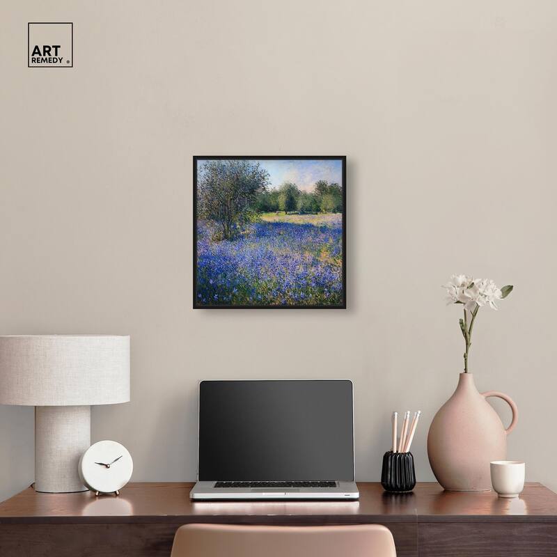 Bluebonnet Meadow I Canvas by Art Remedy