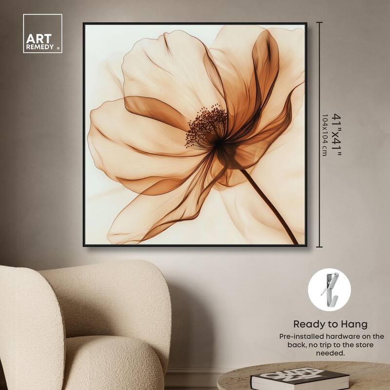 Fragile Elegance II Canvas by Art Remedy