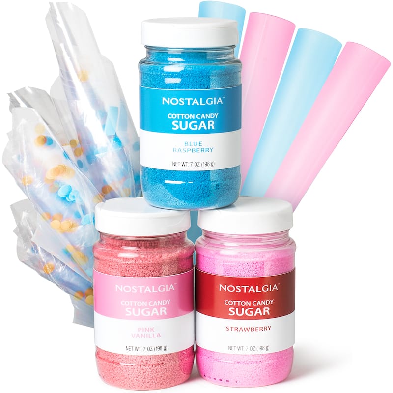 Nostalgia FSCC8 Cotton Candy Party Kit
