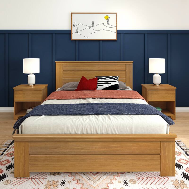 Max and Lily Farmhouse Queen Panel Bed