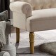 preview thumbnail 46 of 70, Moser Bay Arete Upholstered Tufted Settee Chesterfield Style Loveseat, Velvet or Linen