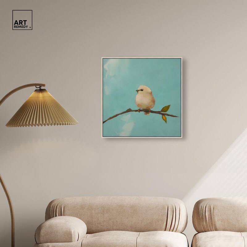 Azure Avian Canvas by Art Remedy