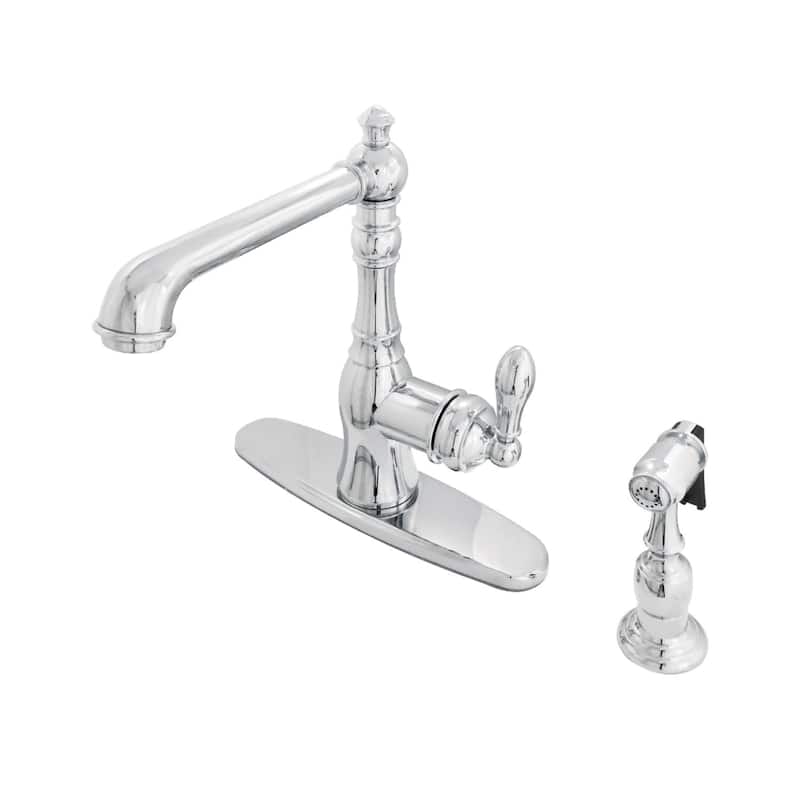 Kingston Brass American Classic 1.8 GPM Standard Kitchen Faucet -