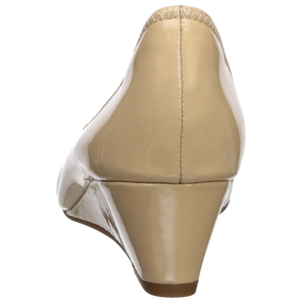 cole haan tali mini bow wedge