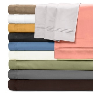 Superior Egyptian Cotton 1500 Thread Count Pillowcase - (Set of 2) - On ...