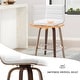 preview thumbnail 144 of 198, 26"/29" Faux Leather Swivel Bar/Counter Stools, Set of 2/3