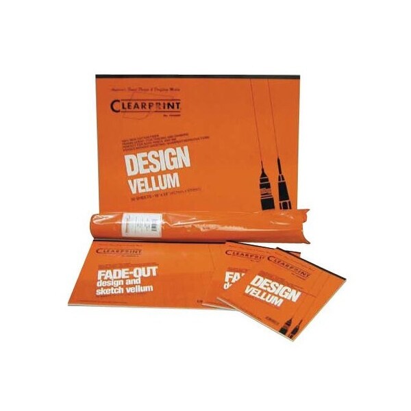 10101128 CLEARPRINT VELLUM ROLL 1000H 24 IN X 5 YD UNPRINTED INC CHARTPAK