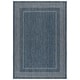 preview thumbnail 60 of 83, SAFAVIEH Courtyard Diann Indoor/ Outdoor Waterproof Patio Backyard Rug 5'3" x 7'7" - Navy/Grey