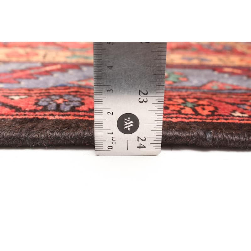 ECARPETGALLERY Hand-knotted Anadol Black Wool Rug - 4'10 x 7'8