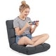 preview thumbnail 32 of 67, Costway Adjustable 14-Position Floor Chair Folding Lazy Gaming Sofa