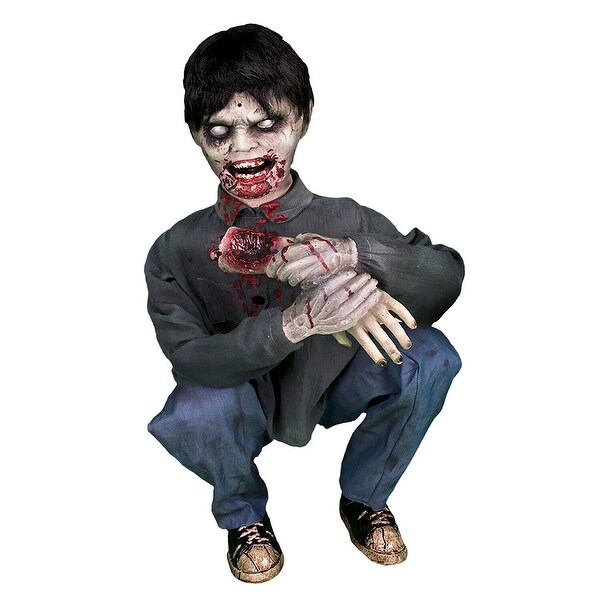 Haunted Hill Farm Crouching Limb Eater Zombie Boy by Tekky, Plug
