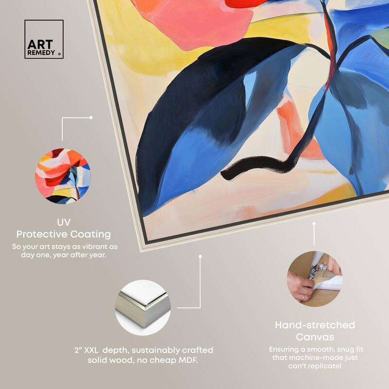 Chromatic Explosion II Canvas by Art Remedy