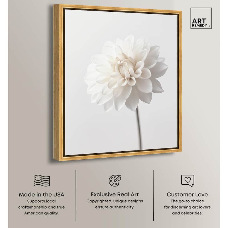 Pristine Blossom I Canvas by Art Remedy