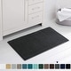 preview thumbnail 49 of 83, Subrtex Chenille Soft Rugs Super Water Absorbing Shower Mats 16x24 - Gray