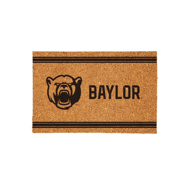 Baylor University Monochrome Indoor/Outdoor Coir Door Mat