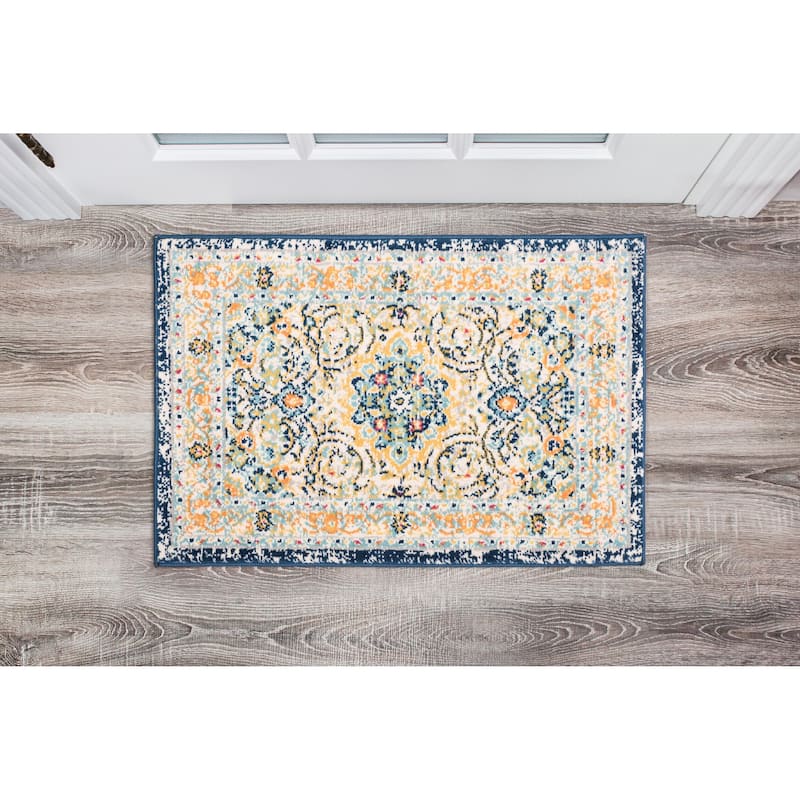 World Rug Gallery Traditional Distressed Oriental Rug
