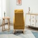 preview thumbnail 4 of 13, Modern Accent Rocking Chair , Upholstered Tall Back Accent Armchair Nursery Glider Rocker