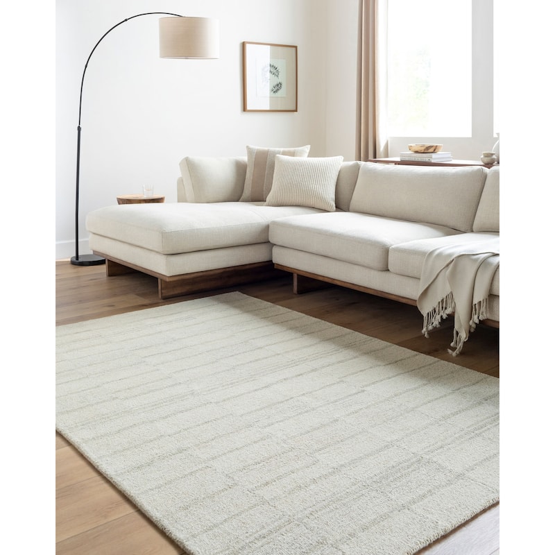 Livabliss Granada Scandinavian Stripe Area Rug