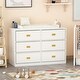 preview thumbnail 10 of 14, Kerrogee 6-Drawer Dresser with Changing Table - Grey