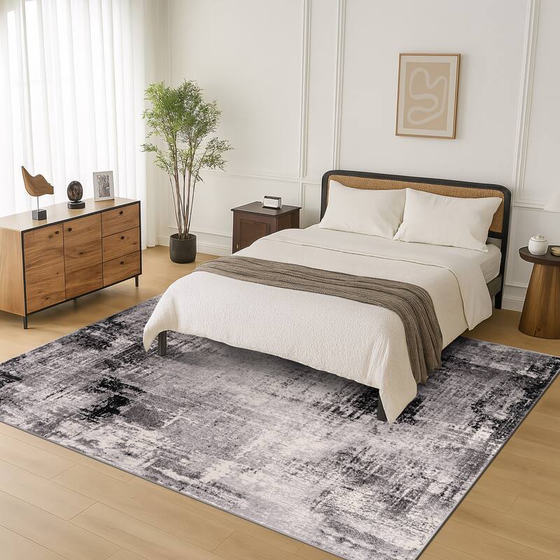 World Rug Gallery Dublin Contemporary Abstract Area Rug