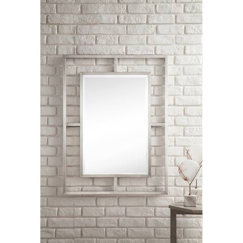 Boston 30" Rectangular Mirror by James Martin Vanities - 30 in W x 0.875 in. D x 40 in. H