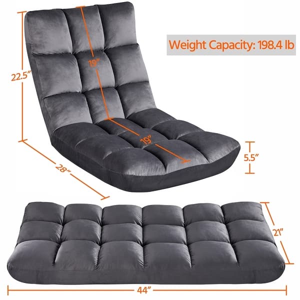 Nnewvante Floor Chair 42-Position Adjustable Floor Seating For Kids