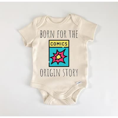 Comic Book - Baby Boy Girl Clothes Infant Bodysuit Funny Cute