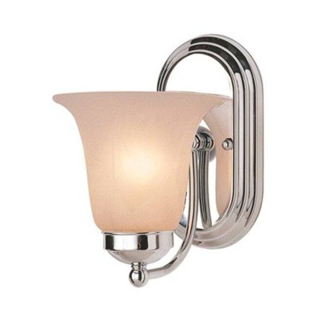 Trans Globe Lighting Single Light Energy Star Bathroom Fixture - Polished Chrome