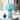 Elegant Glass Mushroom Accent Table Lamp with Dome Shade