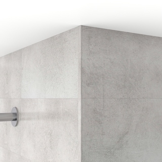 Epiphany Edge Trim 94 in. H Concrete Grey