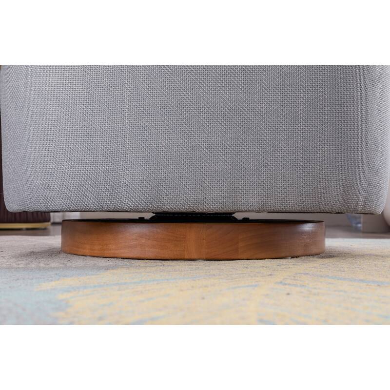 Fabric Swivel Accent Chair