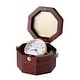 preview thumbnail 4 of 2, Howard Miller Chronometer Vintage Nautical Captains Alarm Mantel Clock Cherry